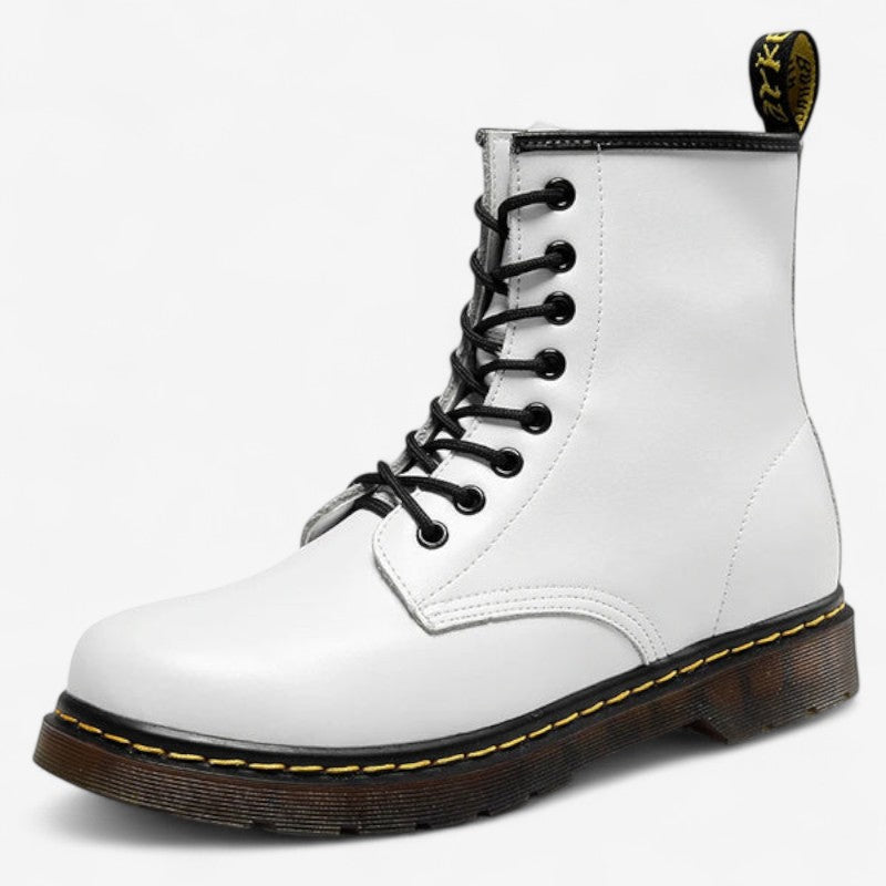 Women's Lace-Up Ankle Boots with Non-Slip Sole