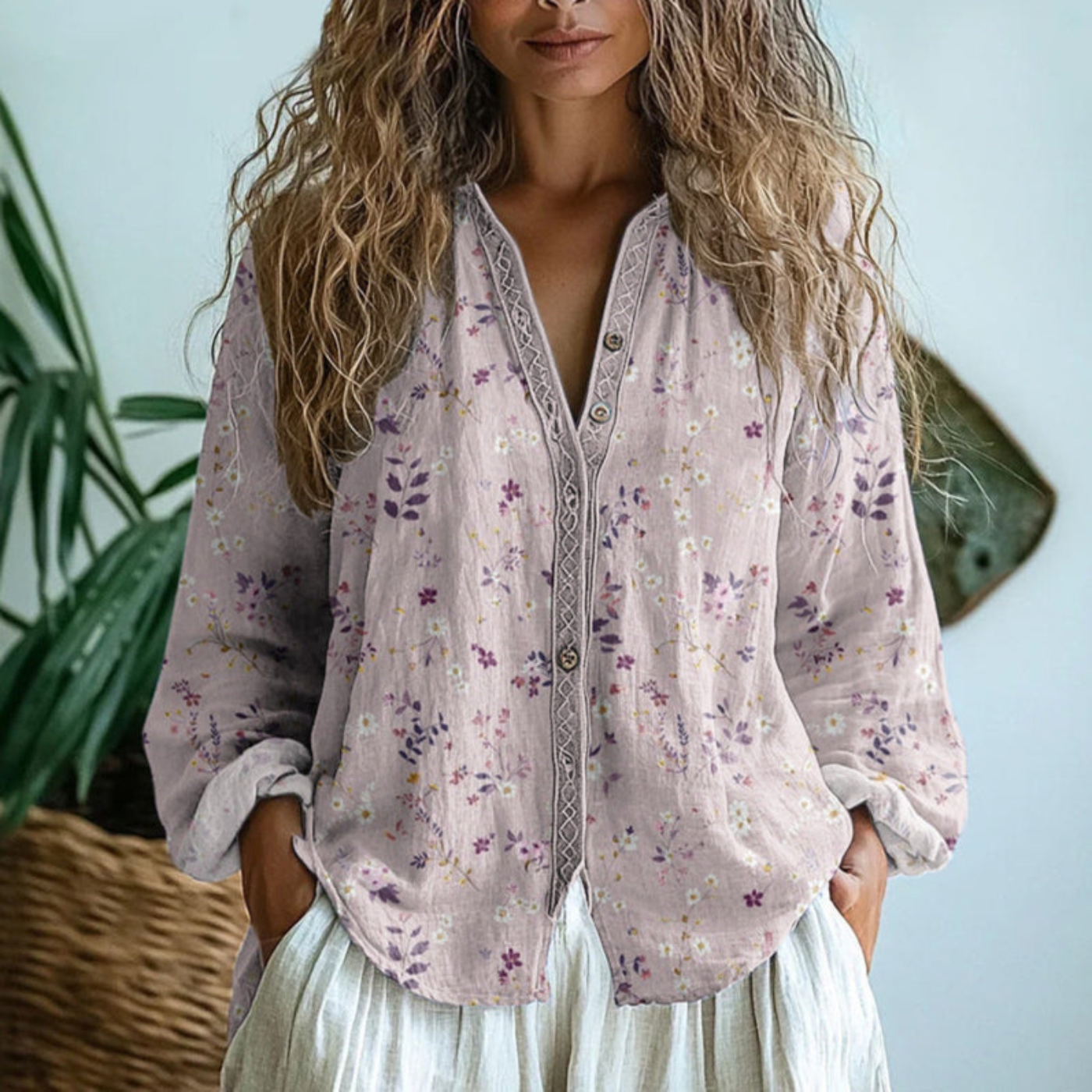 Women's Long-Sleeve Blouse