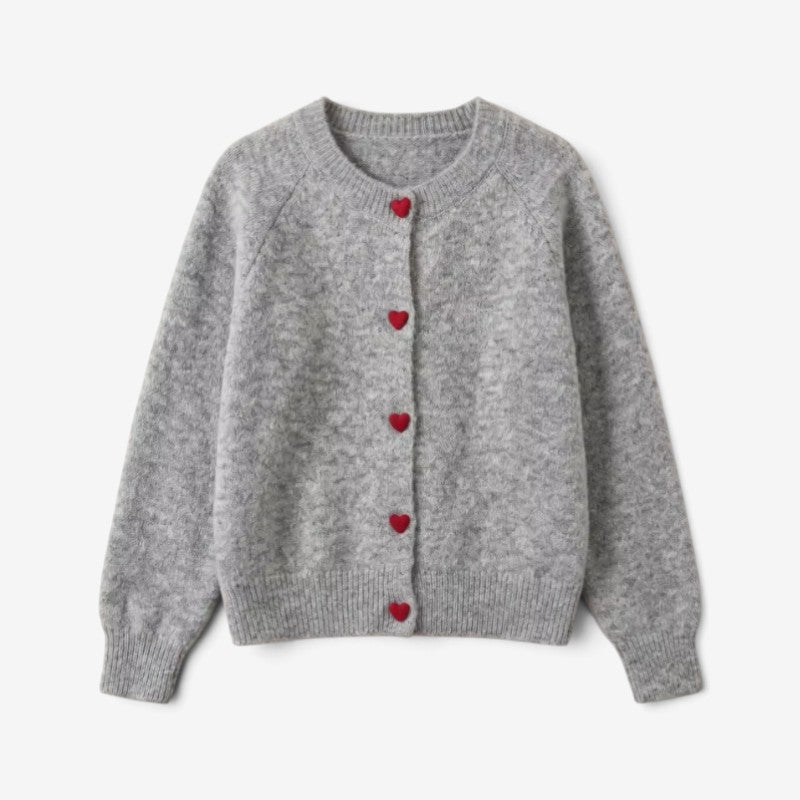 Women's Long-Sleeve Button-Up Cardigan