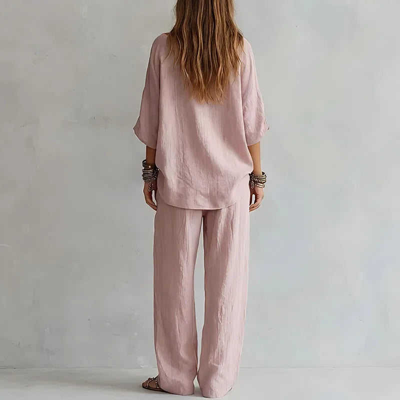 Women's Off-the-Shoulder Two Piece Set