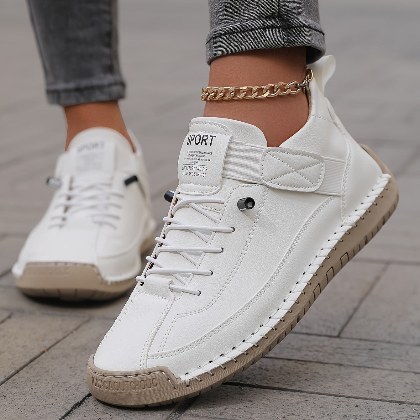 Women's Orthopedic Hook-and-Loop Sneakers