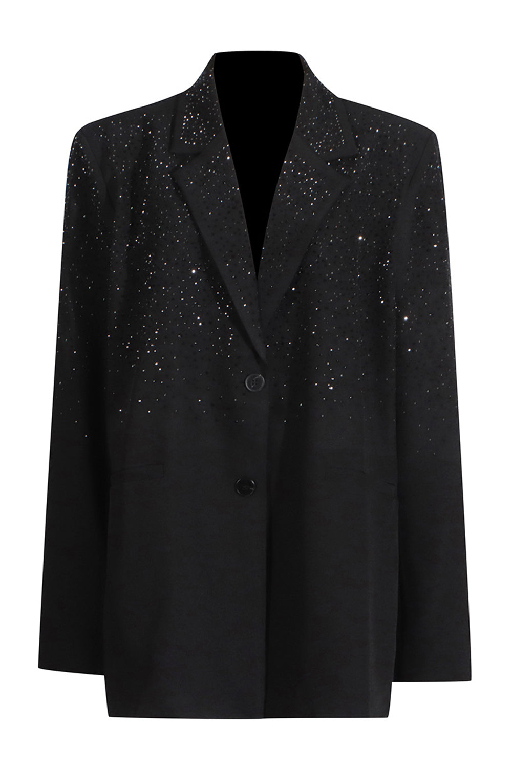 Women's Oversized Sparkle-Detail Blazer