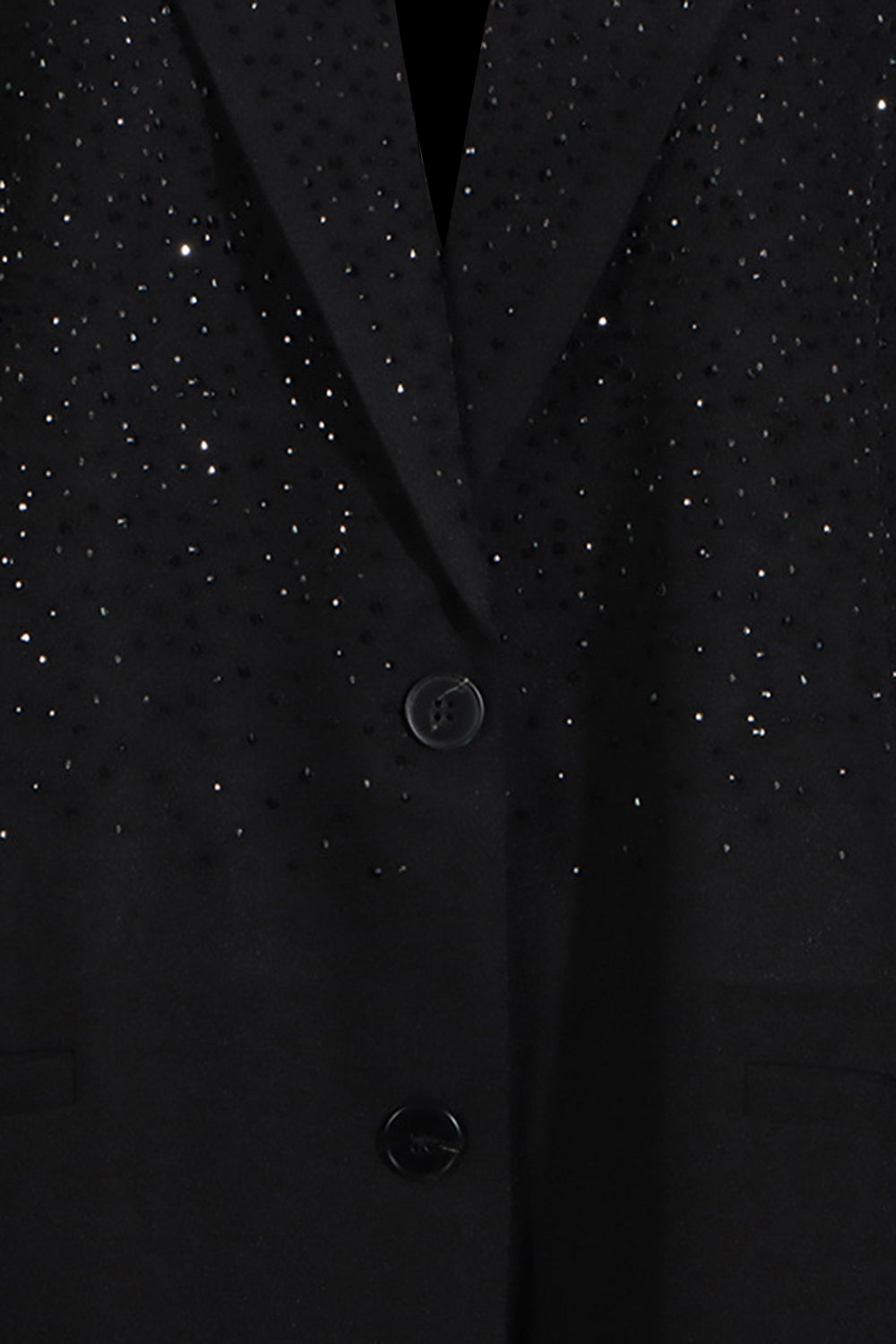Women's Oversized Sparkle-Detail Blazer
