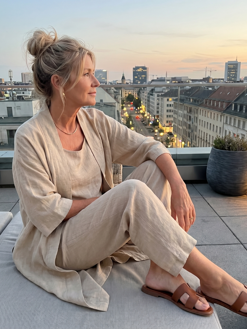 Women's Relaxed Three-Piece Set