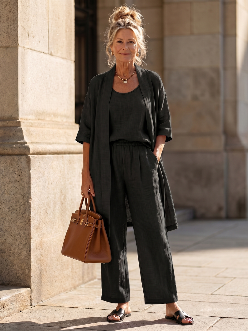 Women's Relaxed Three-Piece Set