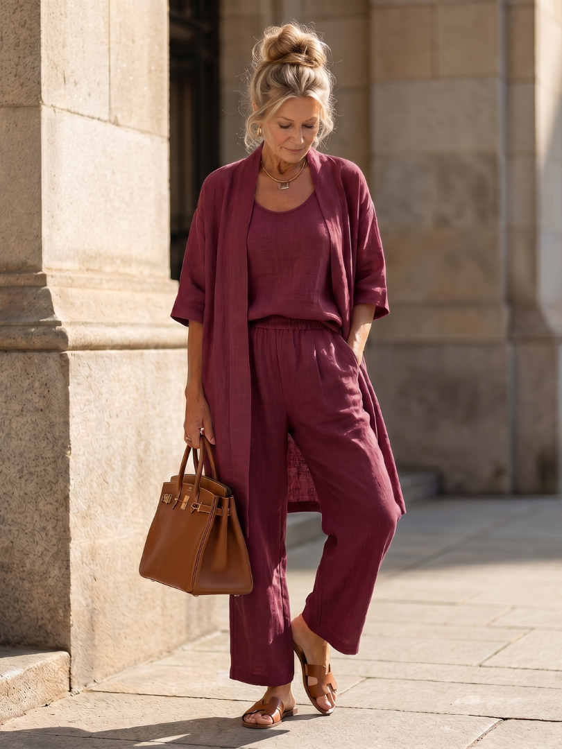 Women's Relaxed Three-Piece Set