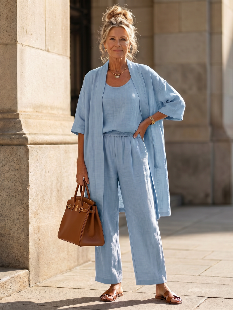 Women's Relaxed Three-Piece Set