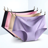 Women's Seamless High-Waist Invisible Underwear