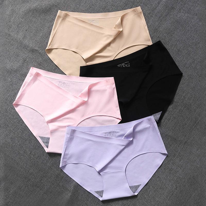 Women's Seamless High-Waist Invisible Underwear