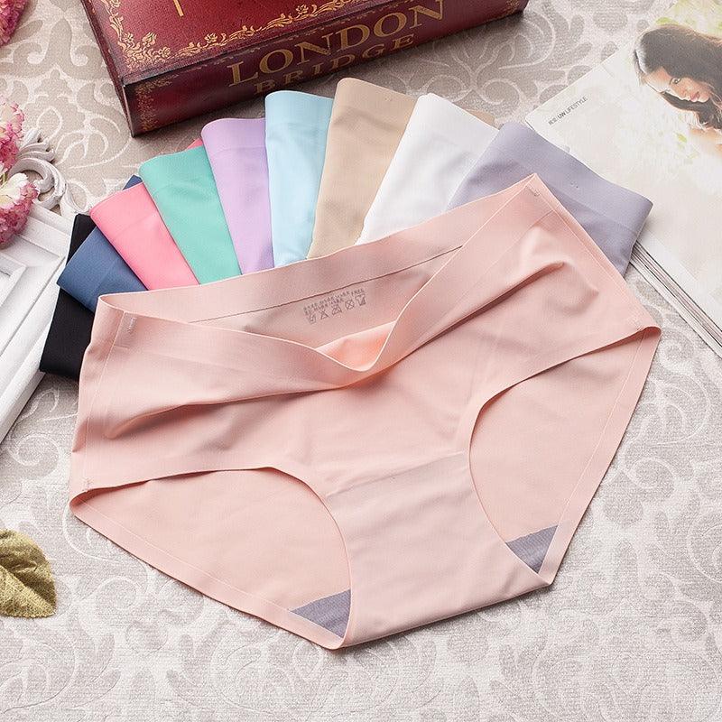 Women's Seamless High-Waist Invisible Underwear