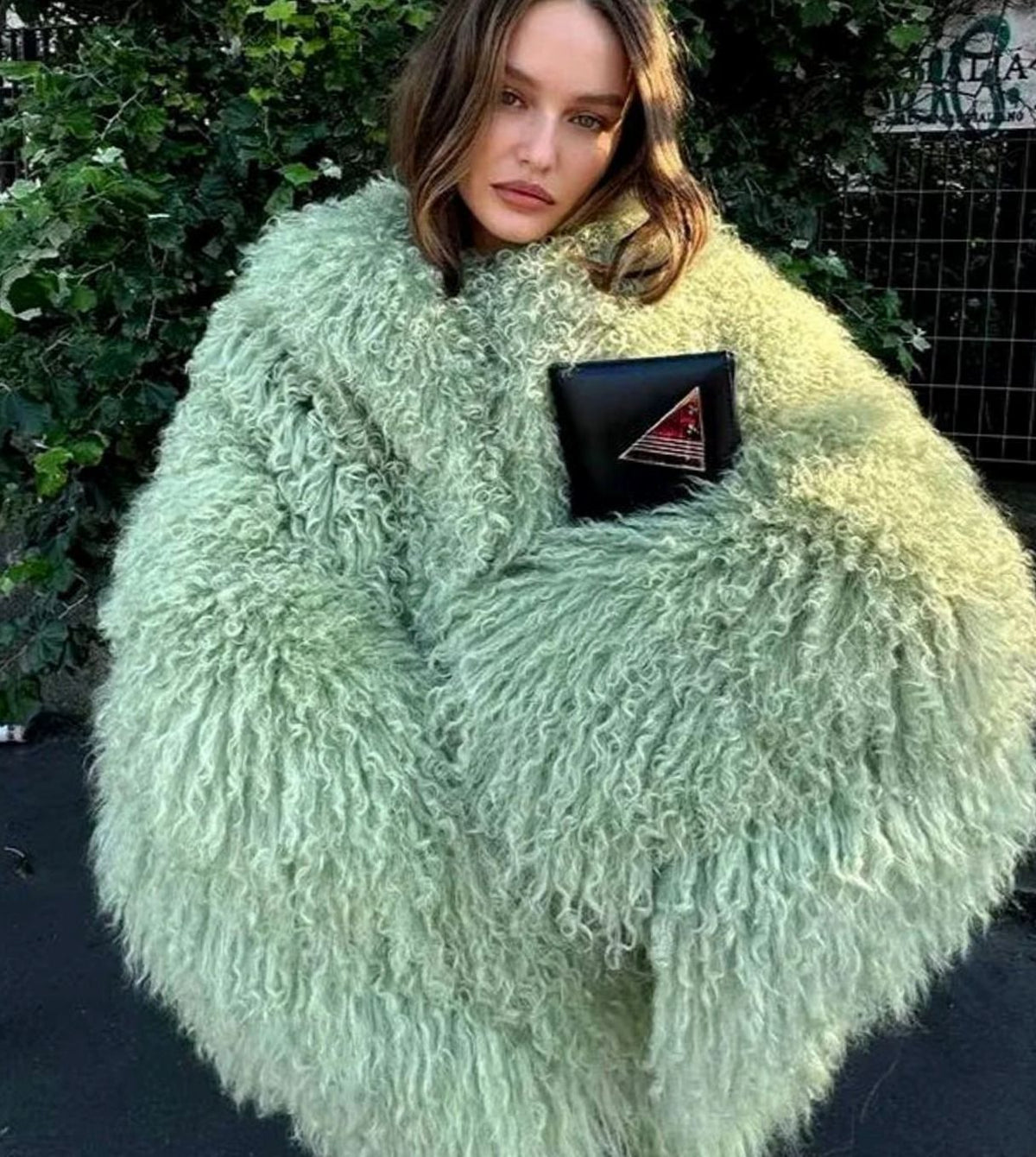 Women's Shaggy Faux Fur Short Jacket