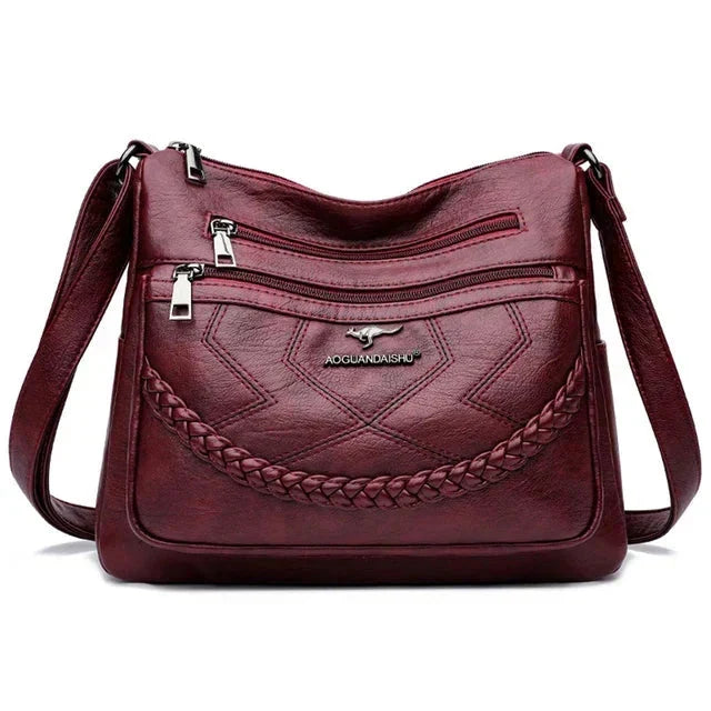 Women's Soft Leather Shoulder Bag