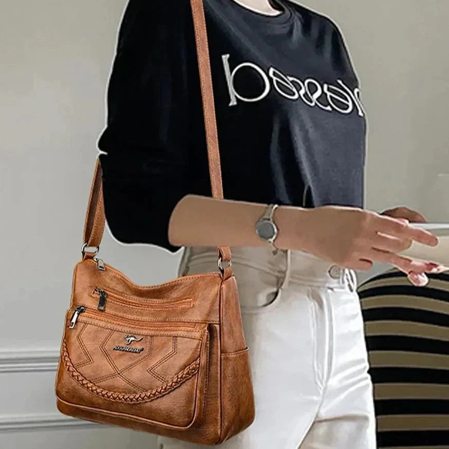 Women's Soft Leather Shoulder Bag