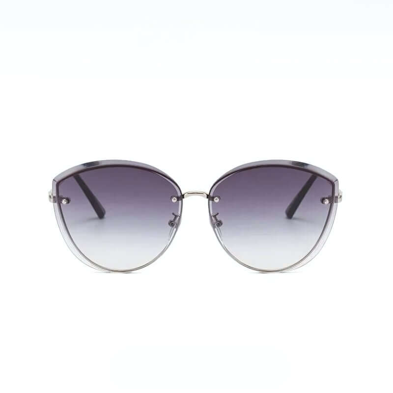 Women's Sunglasses, Rimless Cat Eye Shape UV400