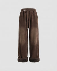 Women's Thermal Teddy-Lined Corduroy Pants