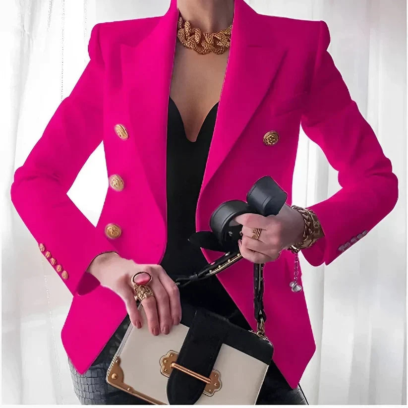 Women's Vintage-Inspired Blazer – Classic Tailoring with a Modern Twist