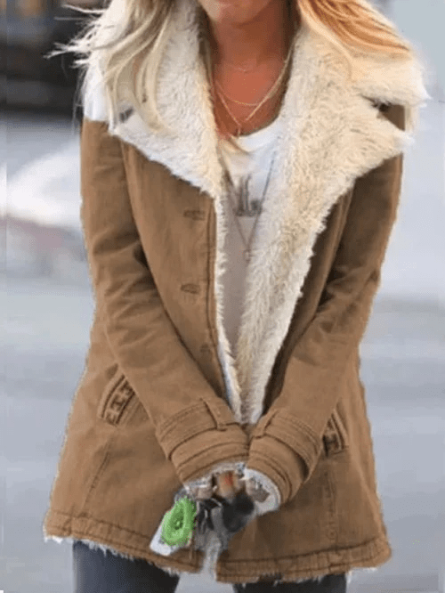 Women's Warm-Lined Winter Jacket - For Cosy Comfort and Style