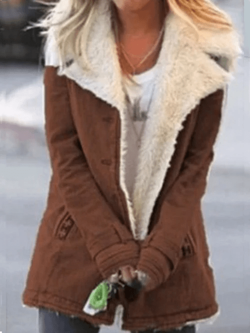 Women's Warm-Lined Winter Jacket - For Cosy Comfort and Style