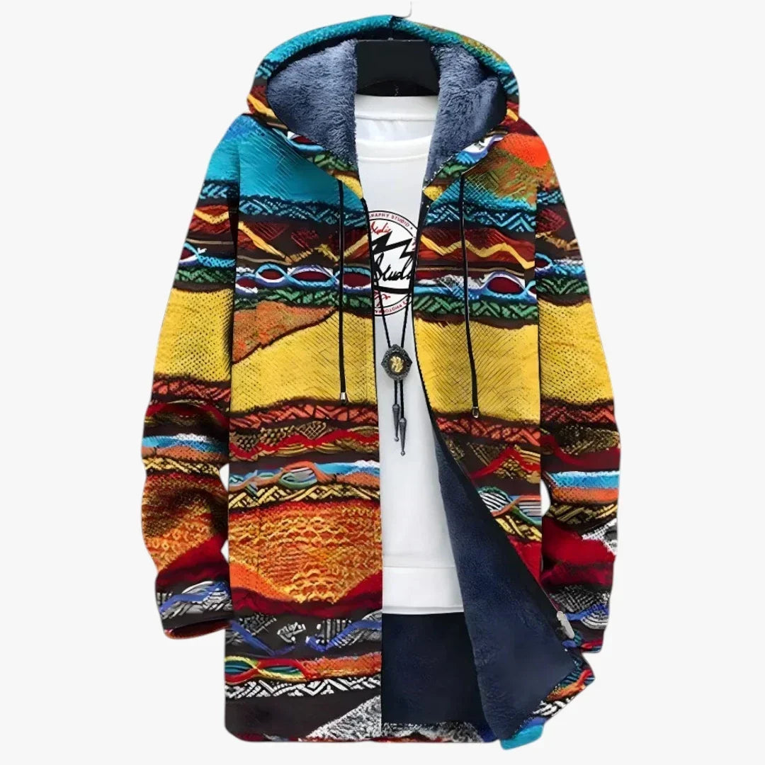 Women's Warm Long Hooded Jacket - Padded Winter Coat & Parka