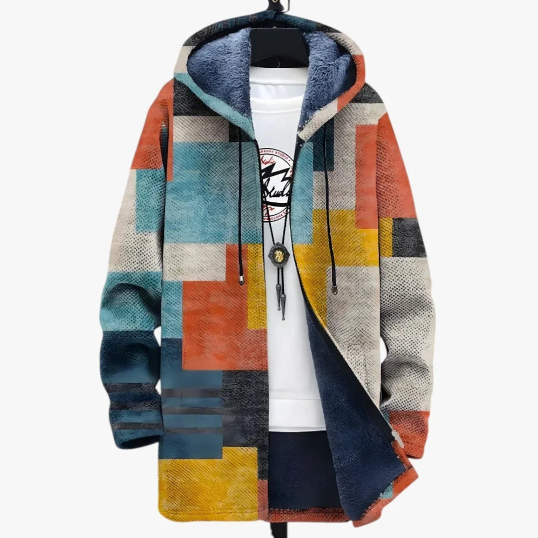 Women's Warm Long Hooded Jacket - Padded Winter Coat & Parka