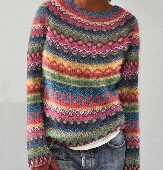 Women's Warm Norwegian Sweater