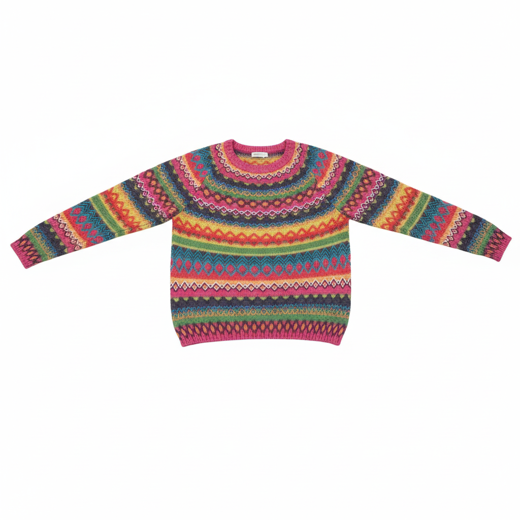 Women's Warm Norwegian Sweater