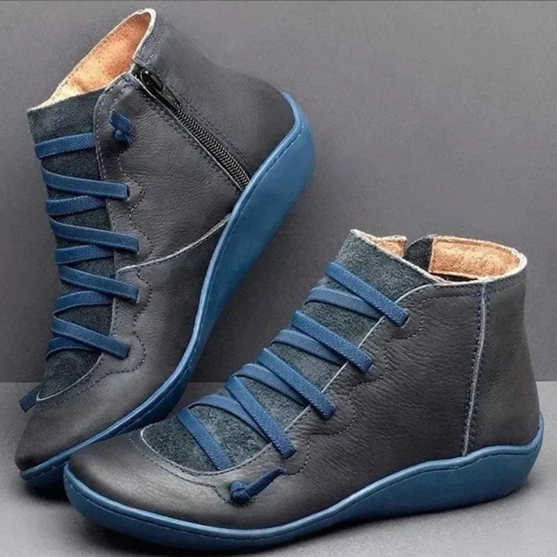Women's Waterproof Winter Boots with Comfortable Sole and Arch Support