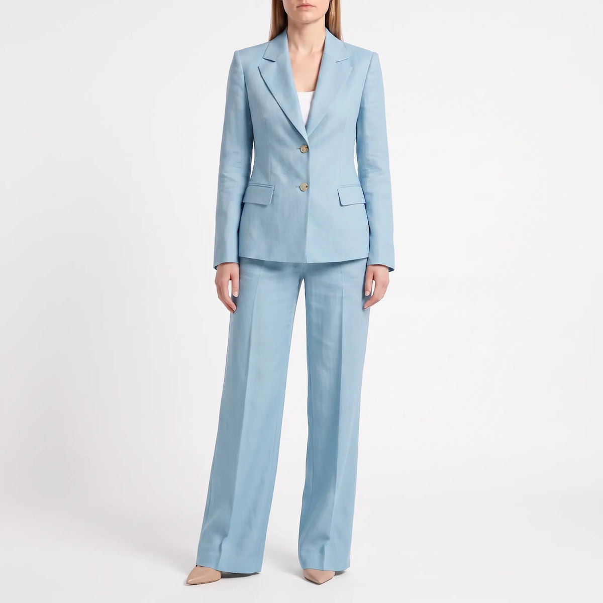 Women's Wide-Leg Pantsuit - Bessie