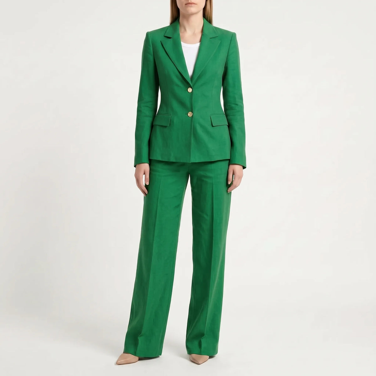 Women's Wide-Leg Pantsuit - Bessie