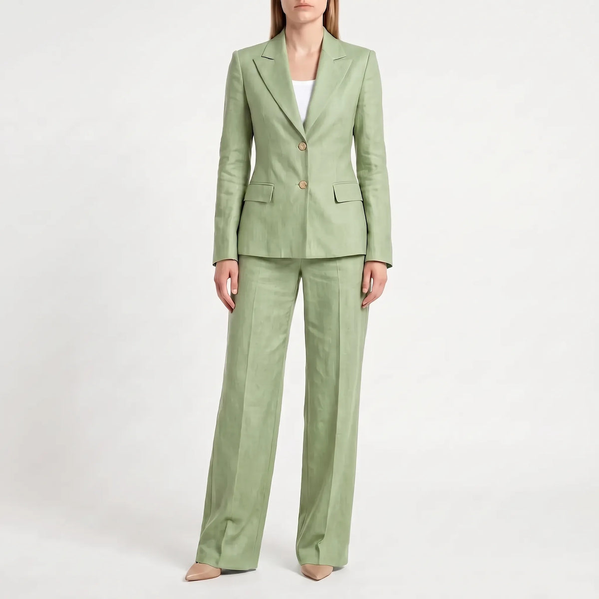 Women's Wide-Leg Pantsuit - Bessie