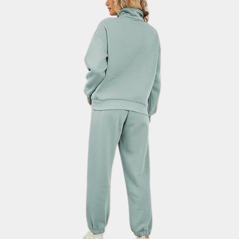 Women's Zip-Up Tracksuit | Comfort & Style