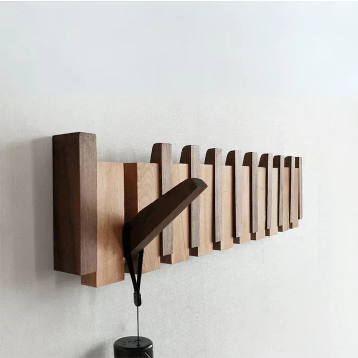 Wood Piano Coat Rack - Stylish and Functional