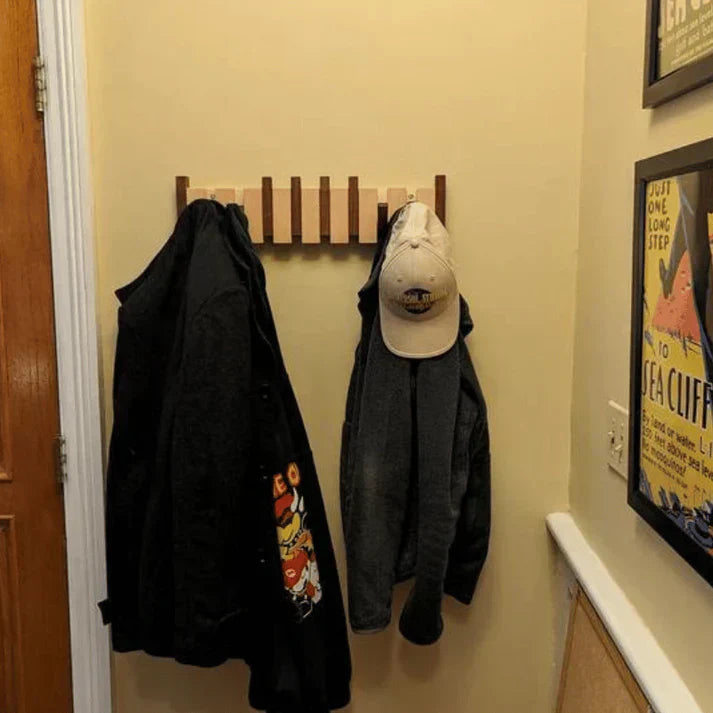 Wood Piano Coat Rack - Stylish and Functional