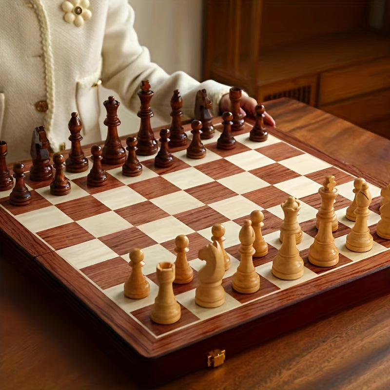Wooden Chess Set - Luxury, Competitive