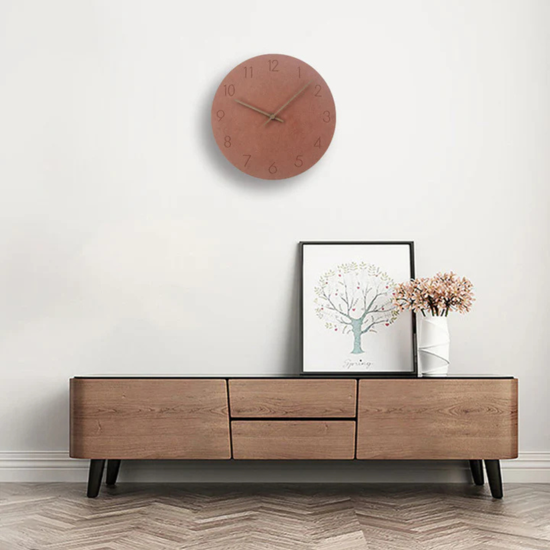 Wooden Wall Clock – Minimalist Style – Elegance in Simple Form – Timeless Design