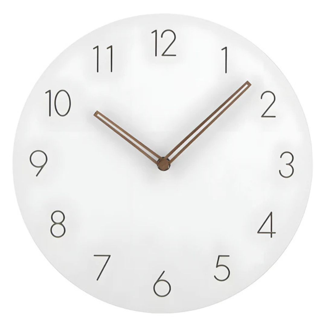 Wooden Wall Clock – Minimalist Style – Elegance in Simple Form – Timeless Design