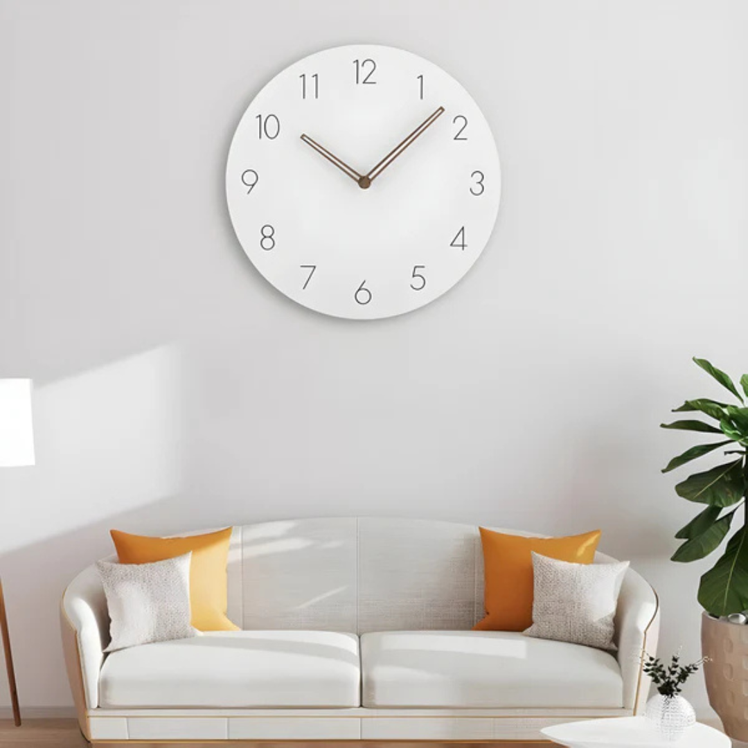Wooden Wall Clock – Minimalist Style – Elegance in Simple Form – Timeless Design