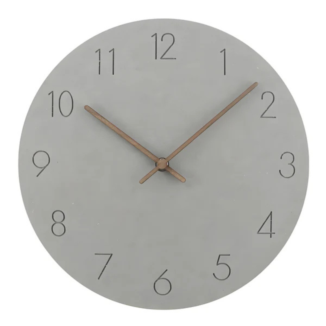 Wooden Wall Clock – Minimalist Style – Elegance in Simple Form – Timeless Design