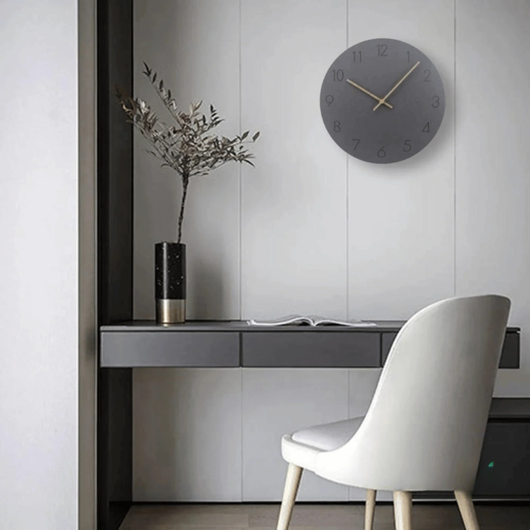 Wooden Wall Clock – Minimalist Style – Elegance in Simple Form – Timeless Design