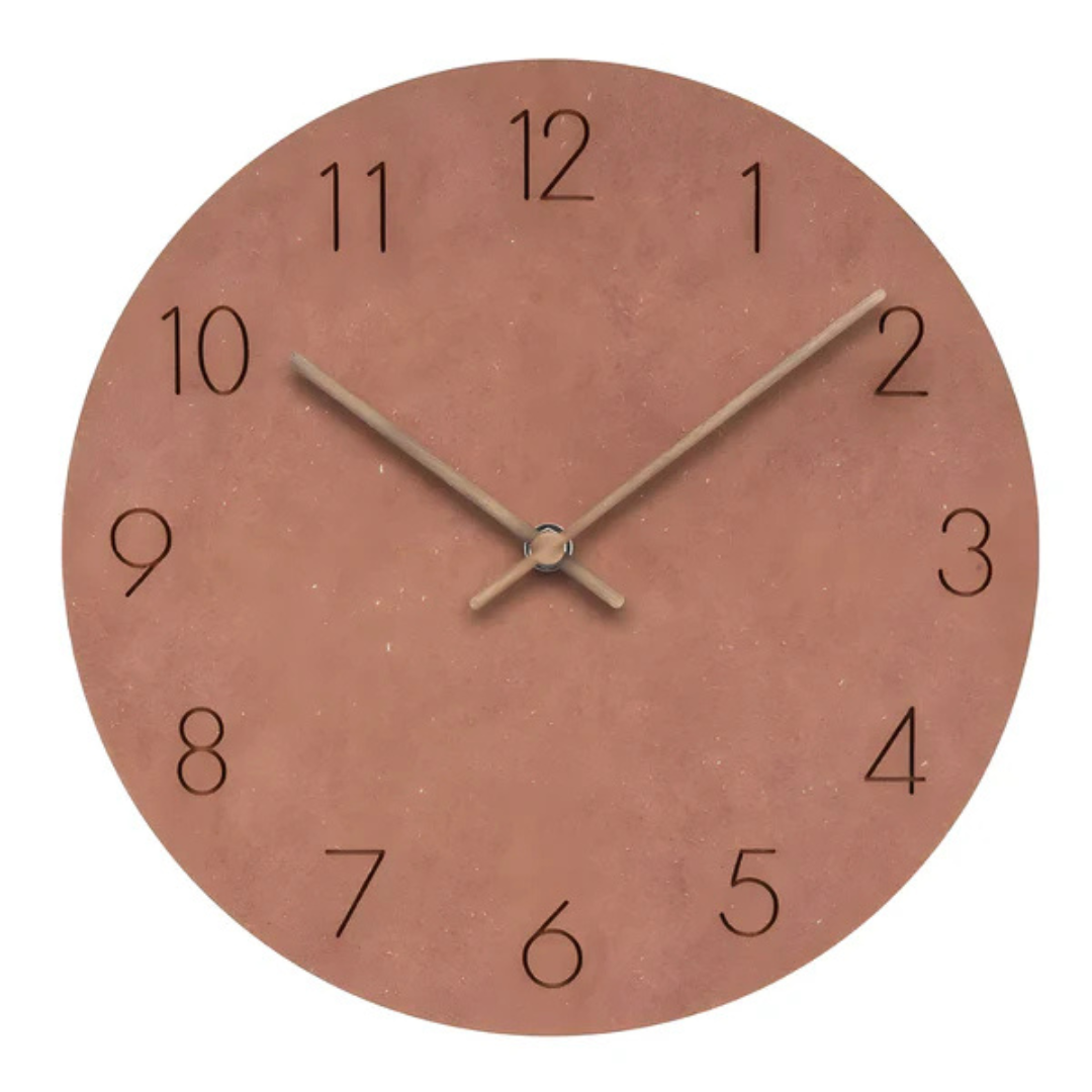 Wooden Wall Clock – Minimalist Style – Elegance in Simple Form – Timeless Design