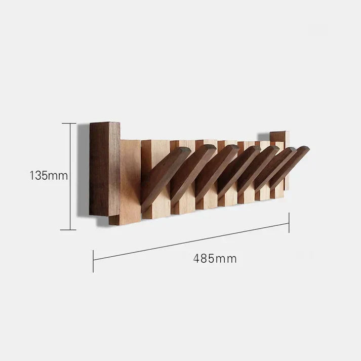 Wooden Wall Hanger in Piano Style