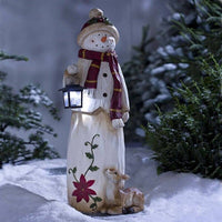 Woodland Snowman and Santa