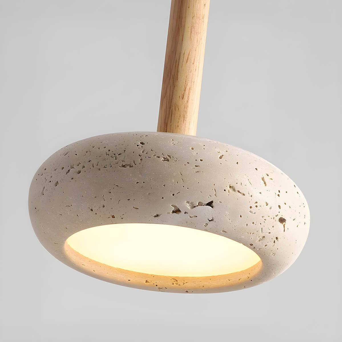 Yellow Travertine Pendant Lamp