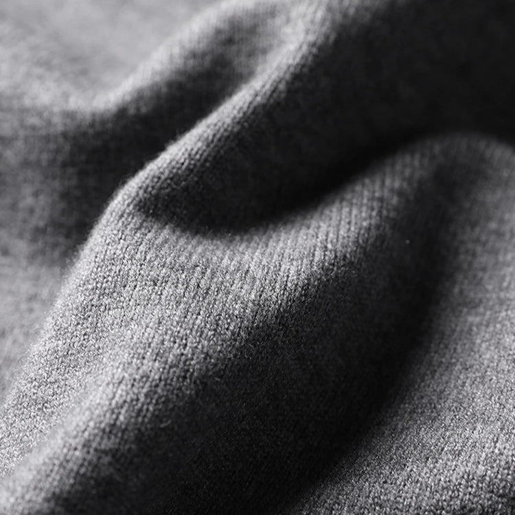 Image of Zane | Men's Button-Down Ribbed Knit Cardigan