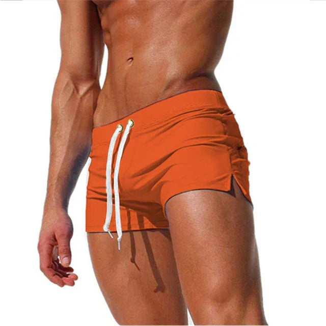 Zenone Men's Swim Shorts - Modern and Comfortable Swim Trunks