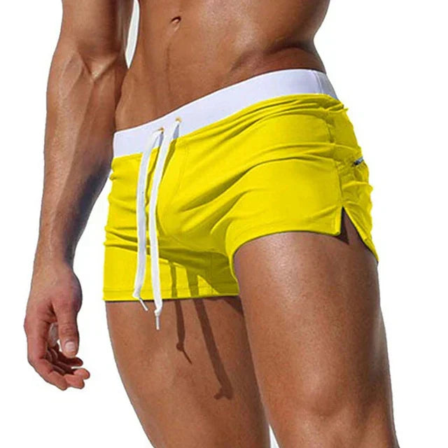 Zenone Men's Swim Shorts - Modern and Comfortable Swim Trunks