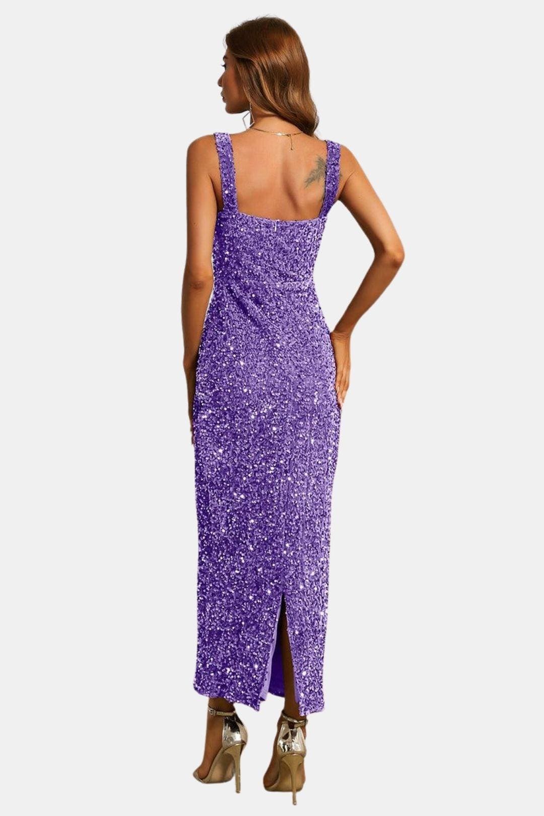Image of Zoe | Women's Sleeveless Bodycon Maxi Dress