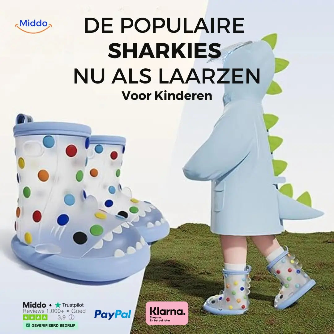 Zureto™ Shark Rain Boots | 3D Design, Waterproof and Non-Slip
