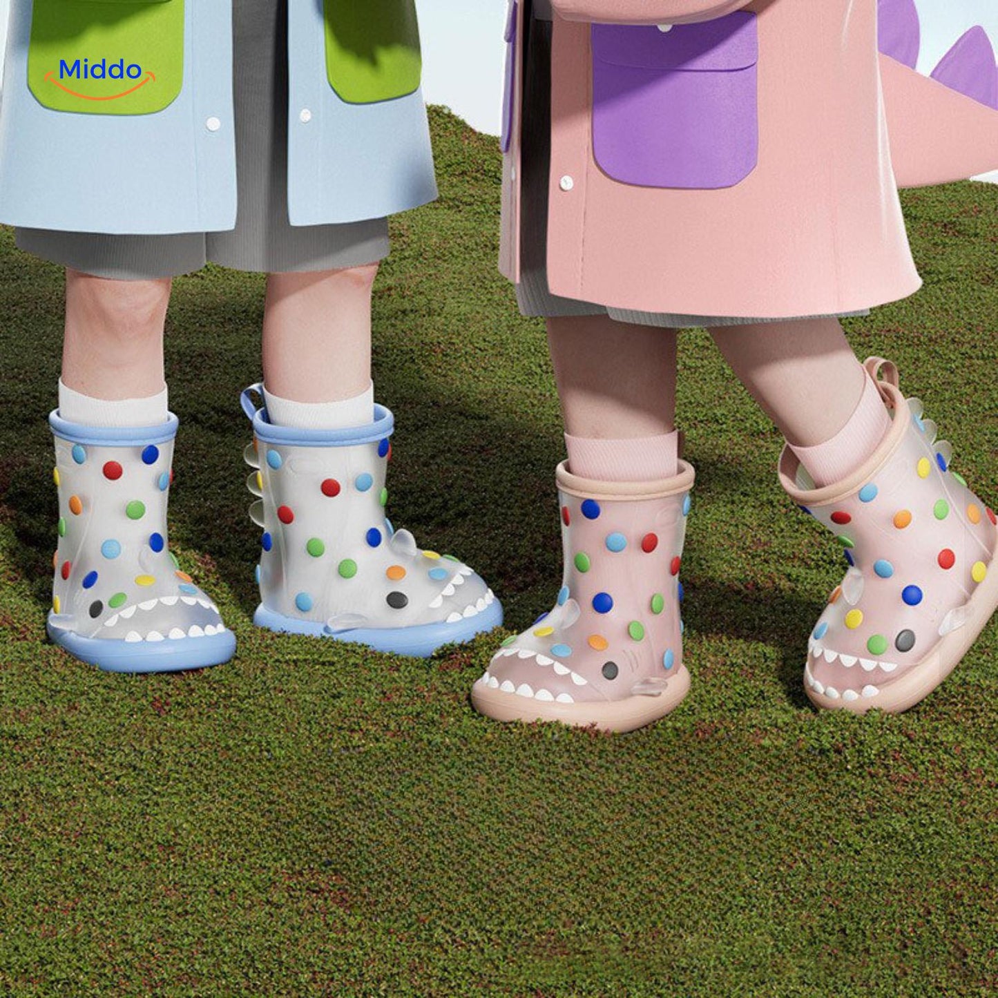 Zureto™ Shark Rain Boots | 3D Design, Waterproof and Non-Slip